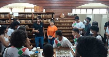 Visita ao Museu com os alunos do Curso Técnico Florestal do IFAP